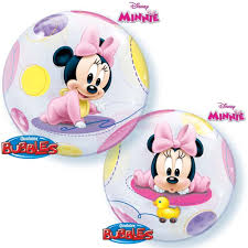 22" SINGLE BUBBLE licenze MINNIE MOUSE BABY

QUALATEX