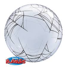 24" DECO BUBBLE licenze SPIDER'S WEB   01CT

QUALATEX