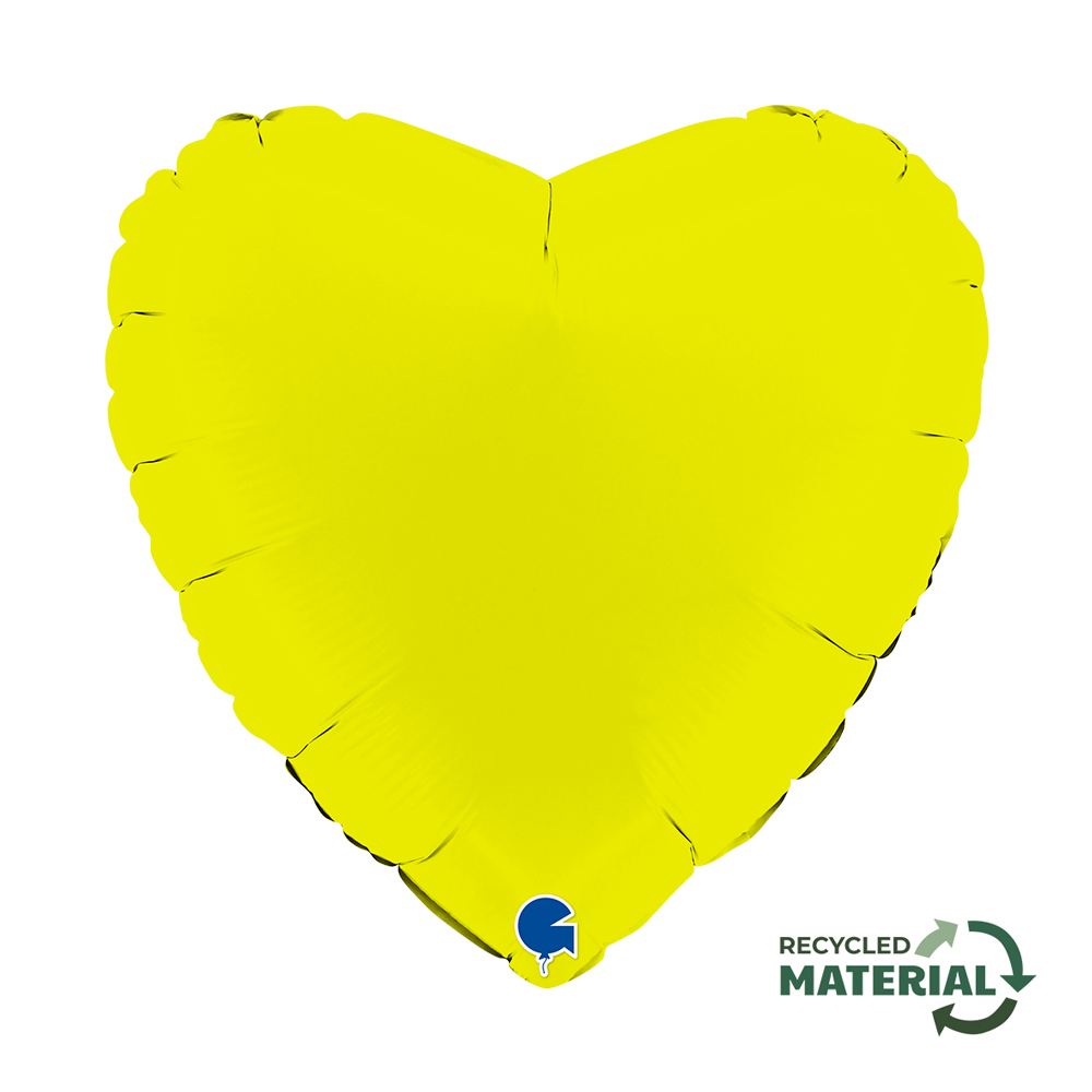 Heart 18"  Matte Lime Green

Size
18" / 36x36 cm