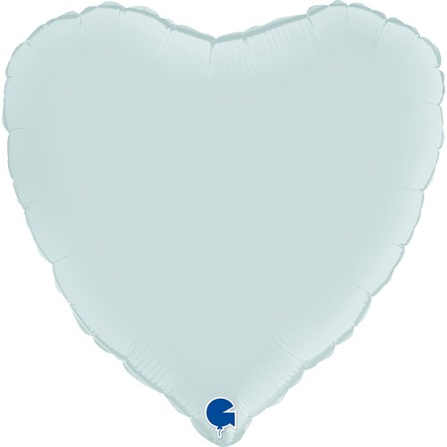 Heart 18" Satin Pastel Blue

Size
18" / 36x36 cm