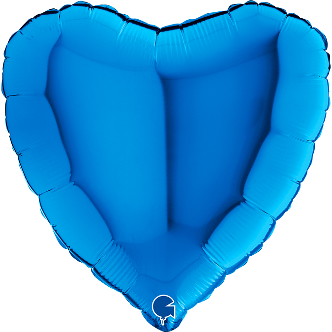 Heart 18"    a Blue Single Pack