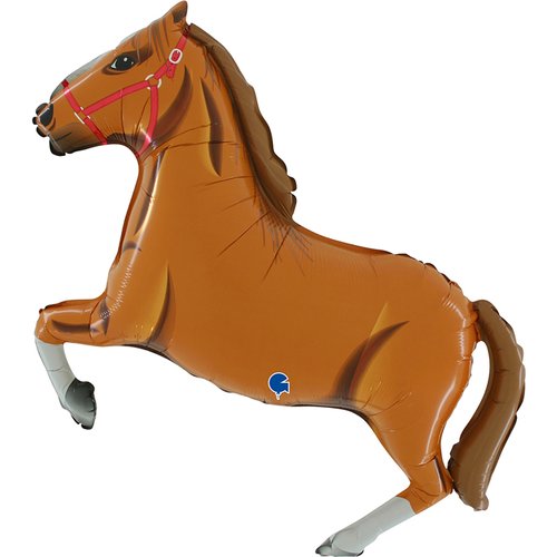 05 shape  animal HORSE LIGHT BROWN 
size 34"/ 73x80 cm