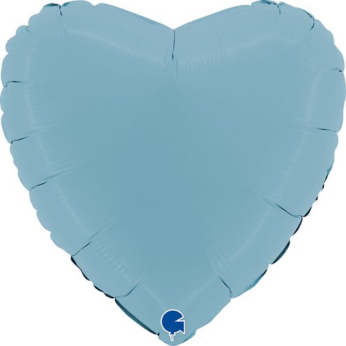 Heart 18"  Matte Blue 

Size
18" / 36x36 cm