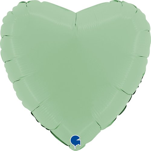 Heart 18"  Matte Green 

Size
18" / 36x36 cm