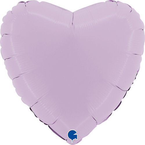 Heart 18"  Matte Lilac 

Size
18" / 36x36 cm