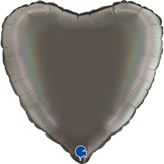 Heart 18" Glitter Holographic Platinum Grey

Size
18" / 36x36 cm