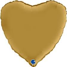 Heart 18" Satin Gold 

Size
18" / 36x36 cm