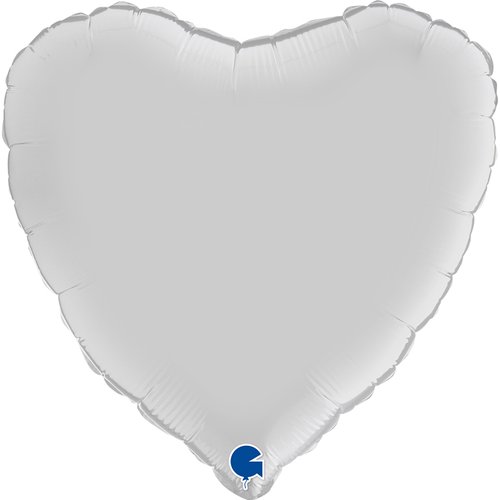 Heart 18" Satin White 

Size
18" / 36x36 cm