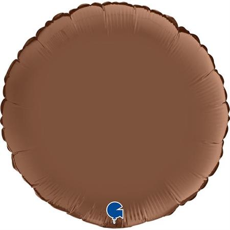 18" Round  Satin Choccolate 

Size
18" / 35x35 cm