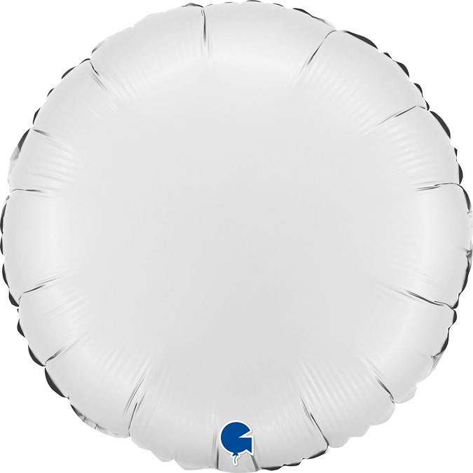 18" Round  Satin White 

Size
18" / 35x35 cm