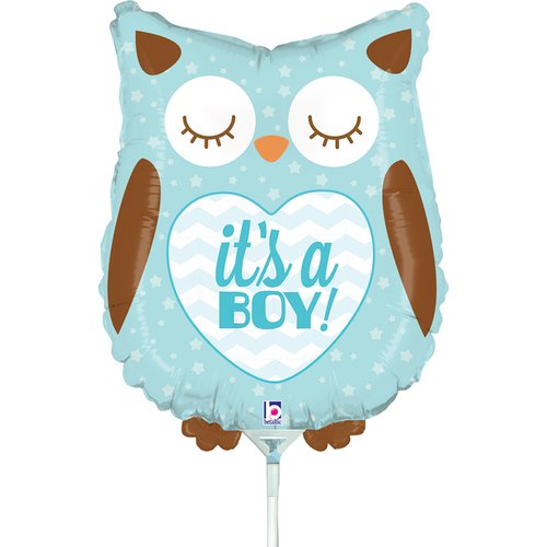09" Baby Boy Owl Mini 
14" / 21x30 cm
Gas Aria