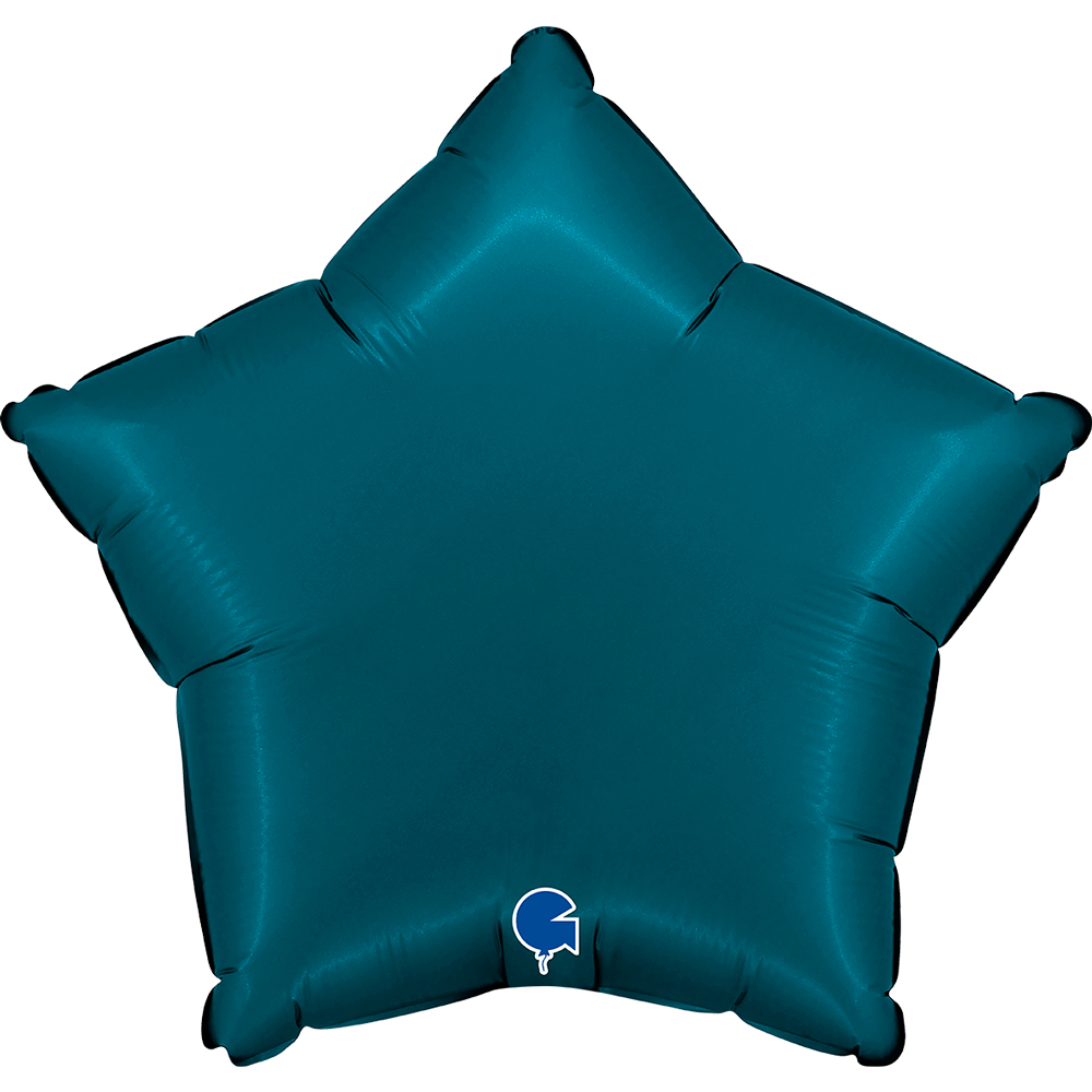 Star 18"  Satin Petrol Blue 

Size
18" / 42x40 cm