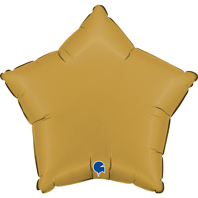 Star 18"  Satin Gold Single Pack
