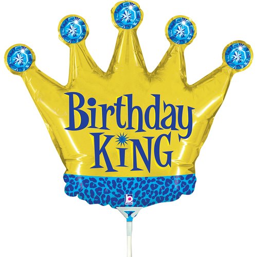 01 minishape  Birthday King Mini

Size
14" / 32x29 cm
