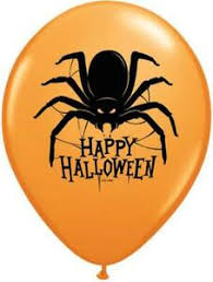 11" spider orange 25 *ct by Qualatex