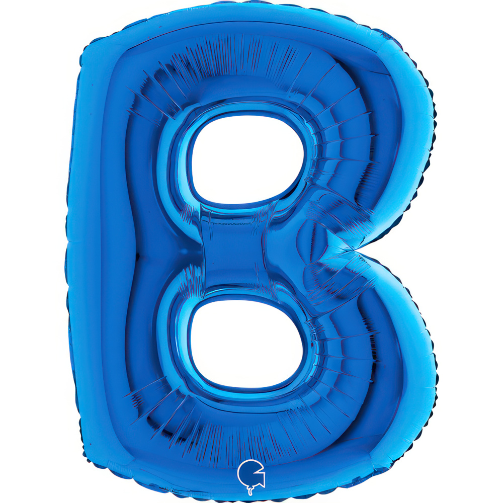 Letter B Blue Single Pack 40"
