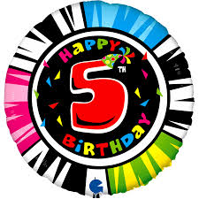 18" z Animaloons 5 Zebra