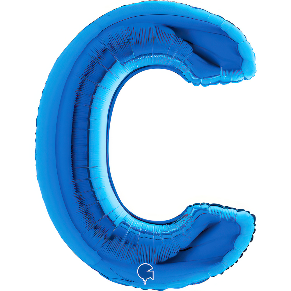 Letter C Blue Single Pack 40"