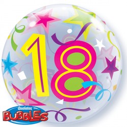 22" SINGLE BUBBLE 18" BRILLIANT STARS

QUALATEX