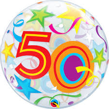 22" SINGLE BUBBLE 50 BRILLIANT STARS
QUALATEX