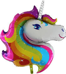 12 shape unicorn head Rainbow Unicorn