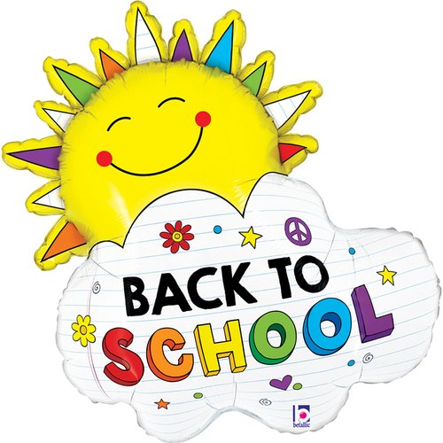 31" shape Back To School Sunshine
size / 55x63 cm