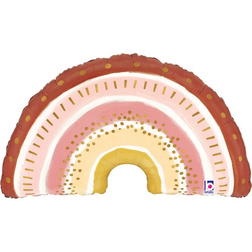 16 shape Rainbow Boho Rainbow 
Size 32" / 85x44 cm