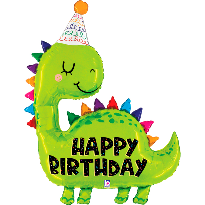 52" Dino Birthday Single Pack 

(71&times;92 cm)