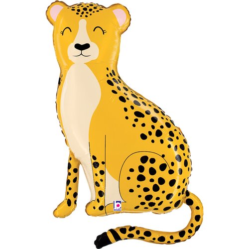 05 shape  animal JUNGLE CHEETAH 
size 36" / 48x81 cm