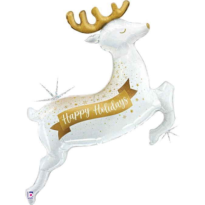 14 shape Reindeer Glisten Holiday  

Size
48" / 102x79 cm