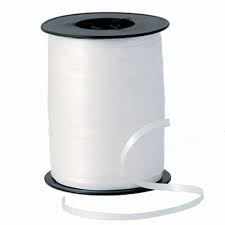 CURLING RIBBON 5MM X 500M WHITE
