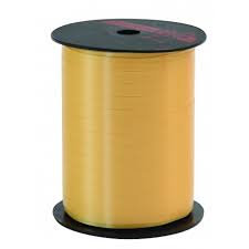 CURLING RIBBON 5MM X 500M  GOLD
