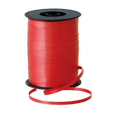 CURLING RIBBON 5MM X 500M  RED