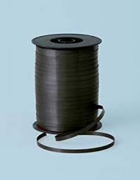 CURLING RIBBON 5MM X 500M  BLACK