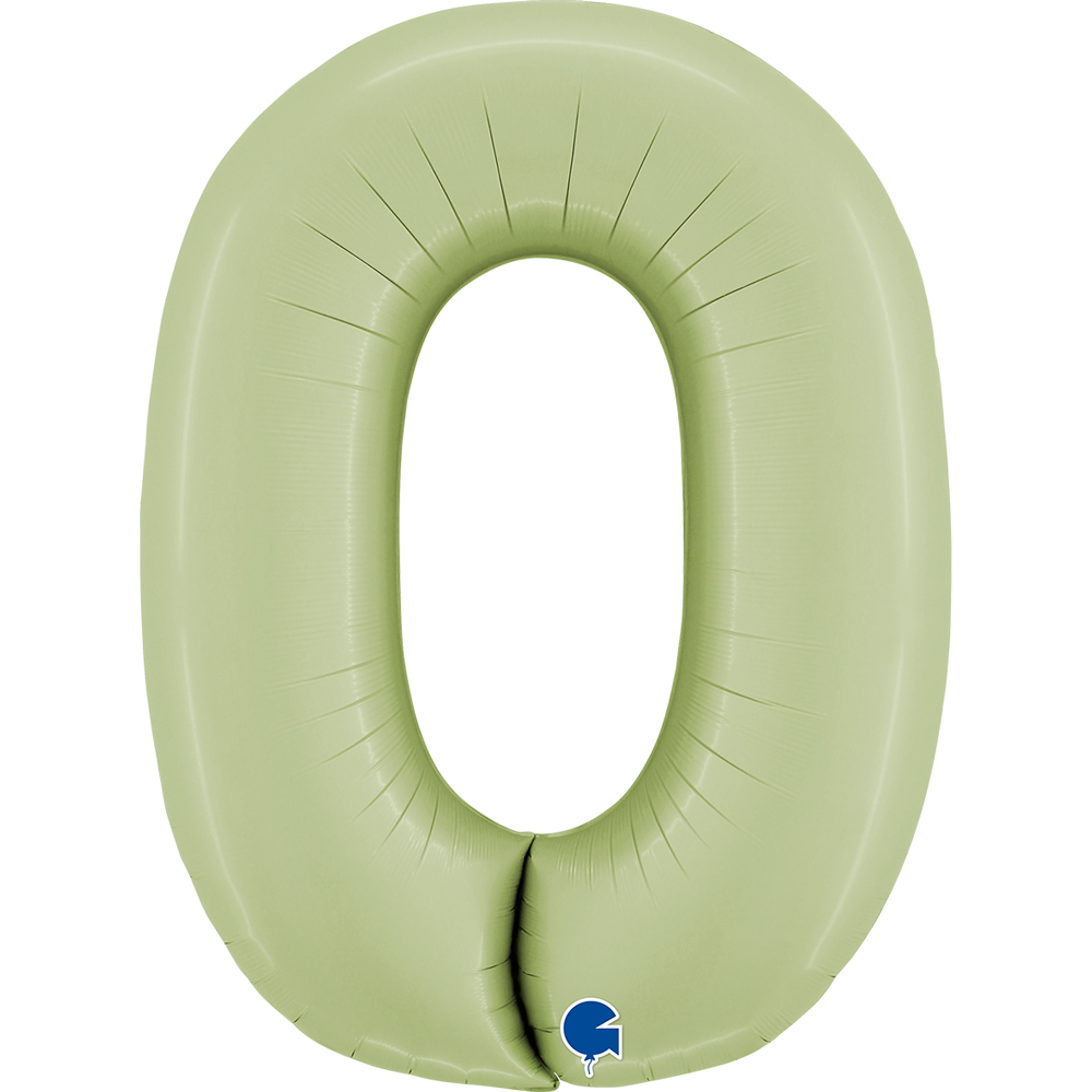 Number 0 Satin Olive Green 26" Single Pack