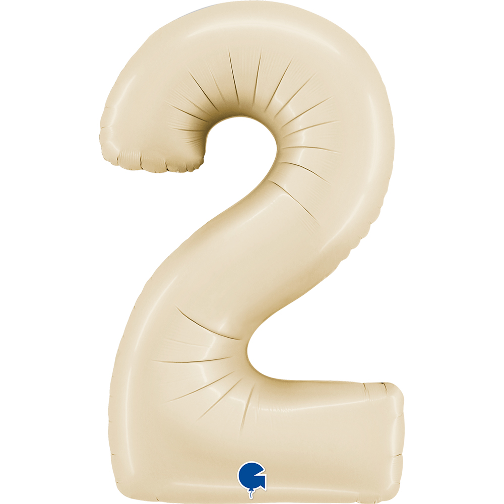 Number 2 Satin Cream 26" Single Pack