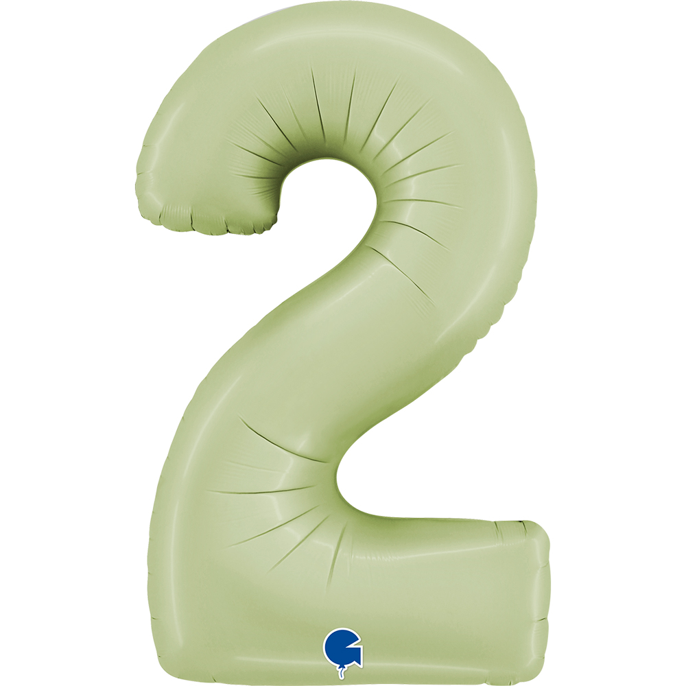 Number 2 Satin Olive Green 26" Single Pack