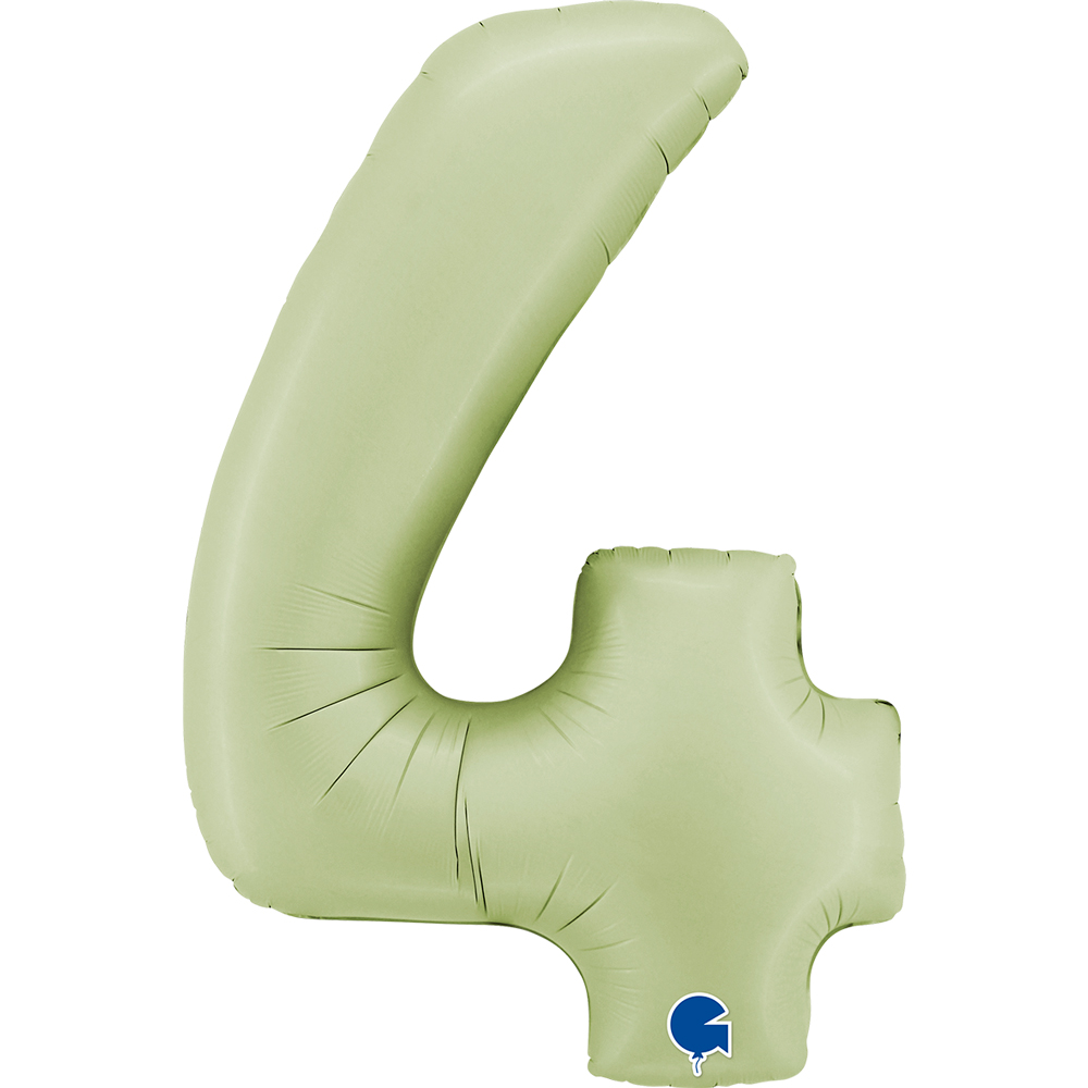 Number 4 Satin Olive Green 26" Single Pack