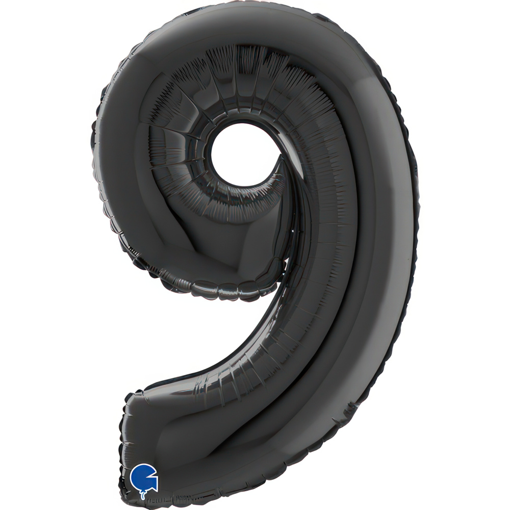 Number 9  Black 26" Single Pack