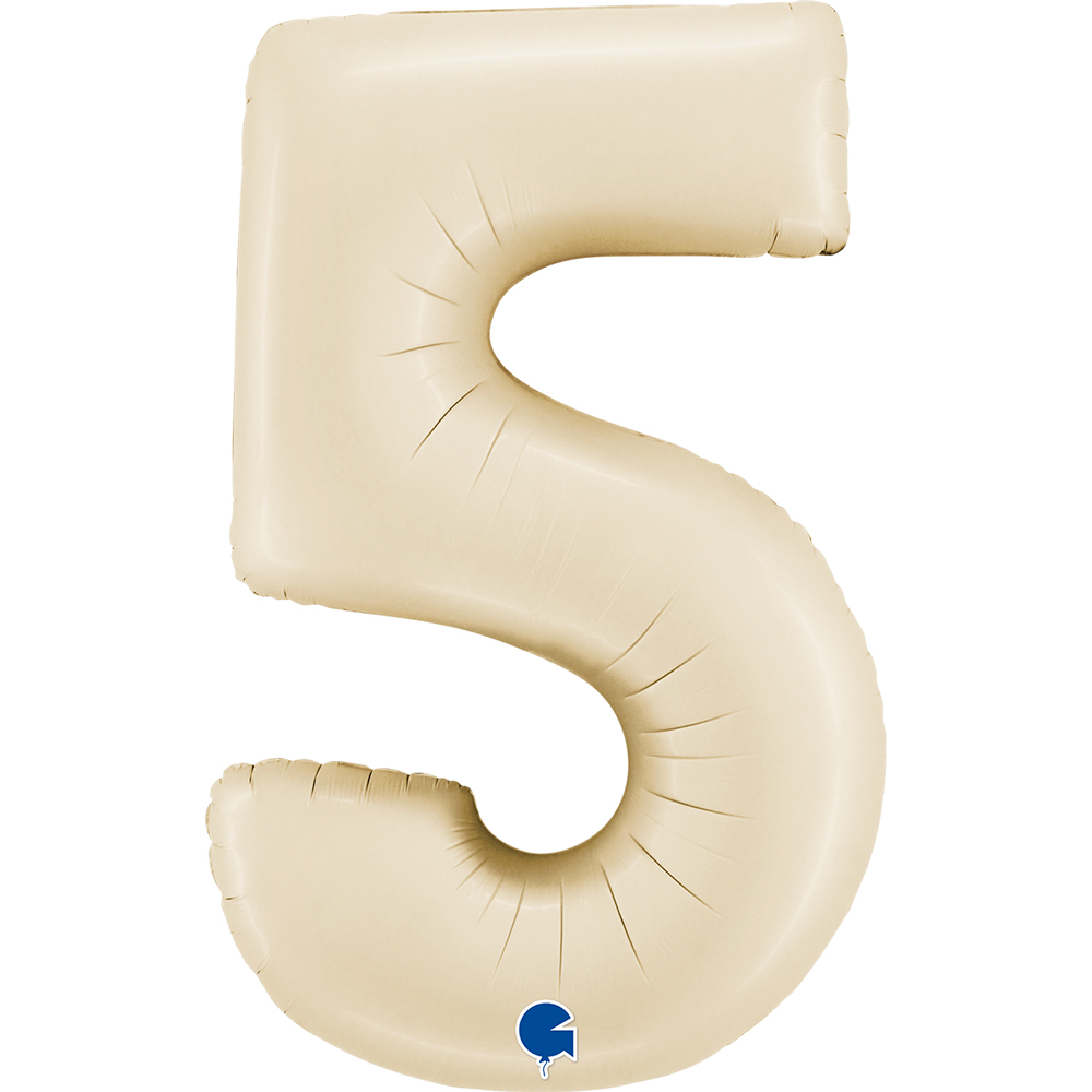 Number 5 Satin Cream 26" Single Pack