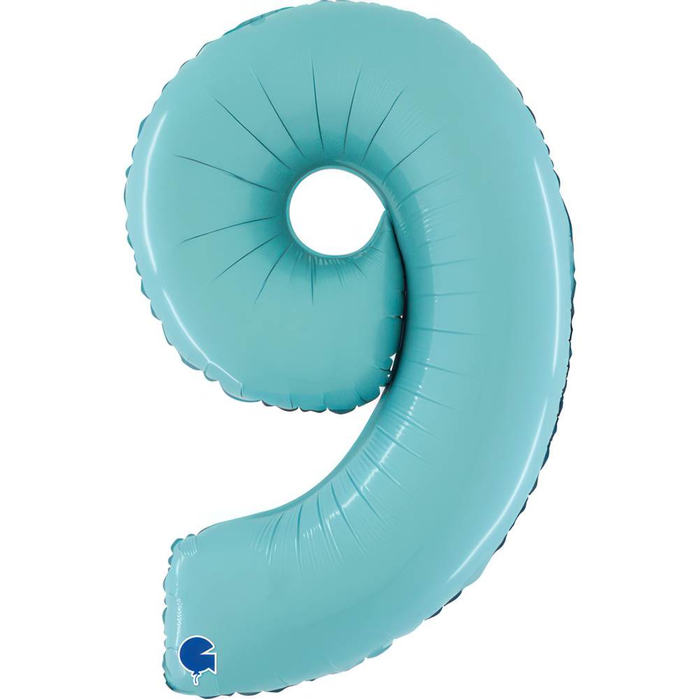 Number 9 Pastel Blue 26" Single Pack
