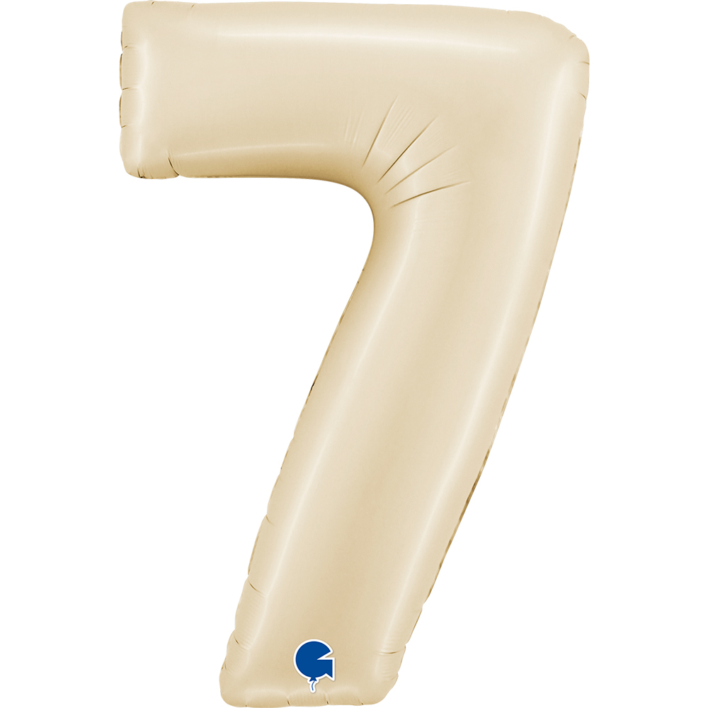 Number 7 Satin Cream 26" Single Pack
