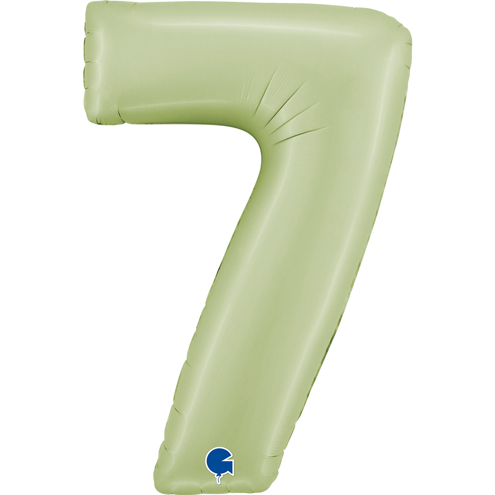 Number 7 Satin Olive Green 26" Single Pack