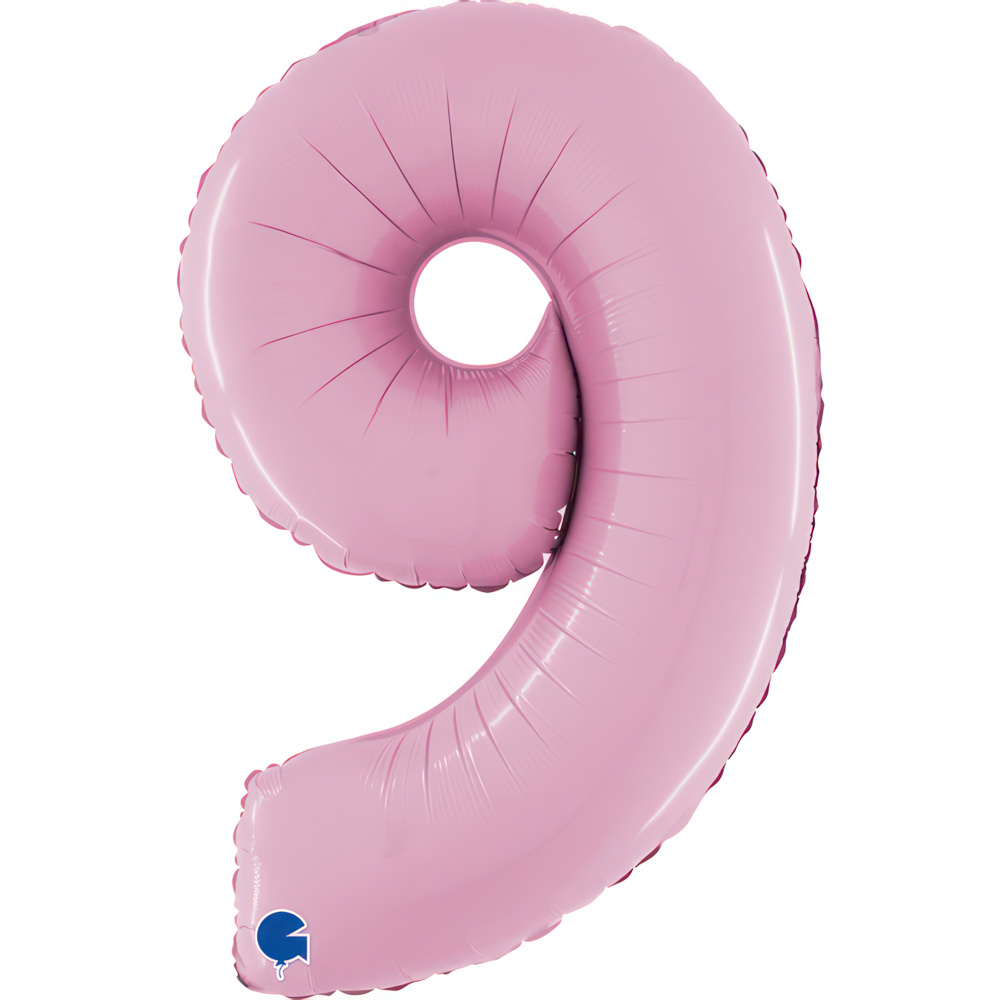 Number 9 Pastel Pink 26" Single Pack
