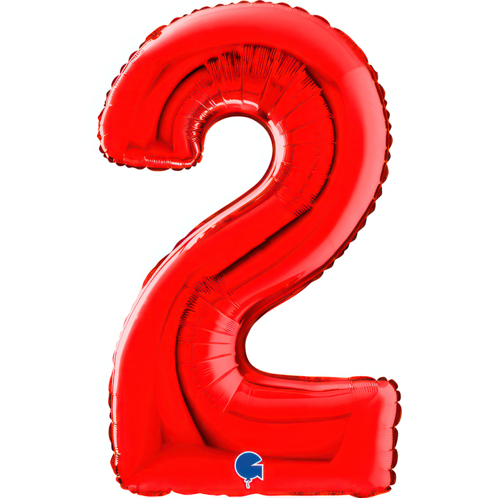 Number 2   Red 26"  Single Pack