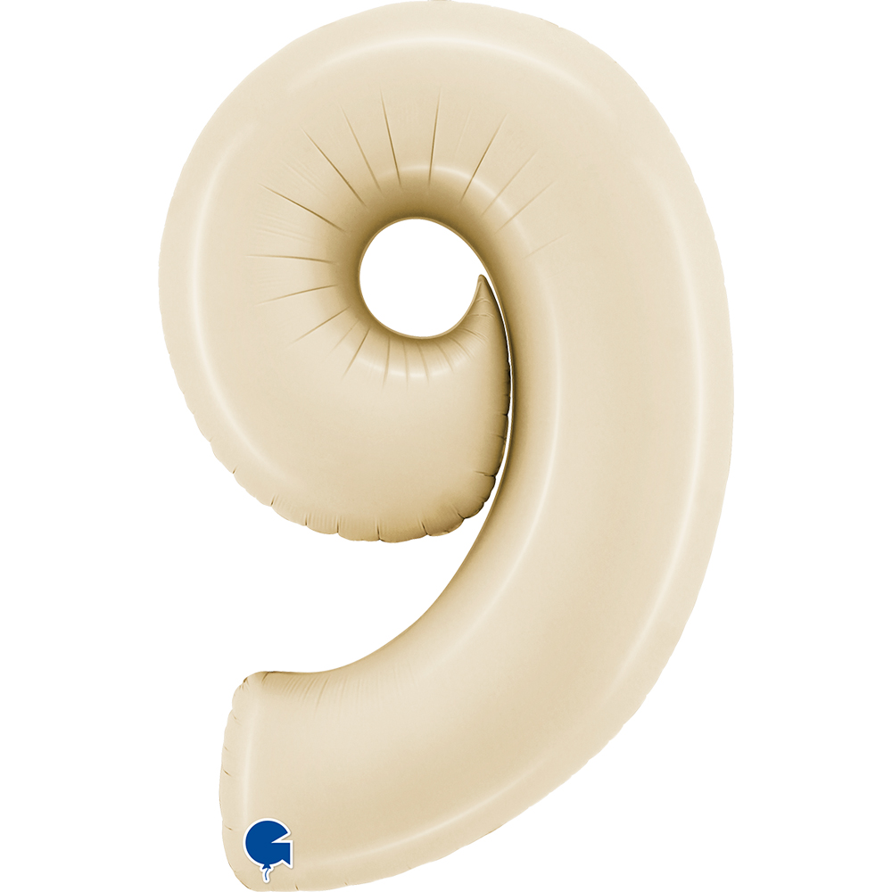 Number 9 Satin Cream 26" Single Pack