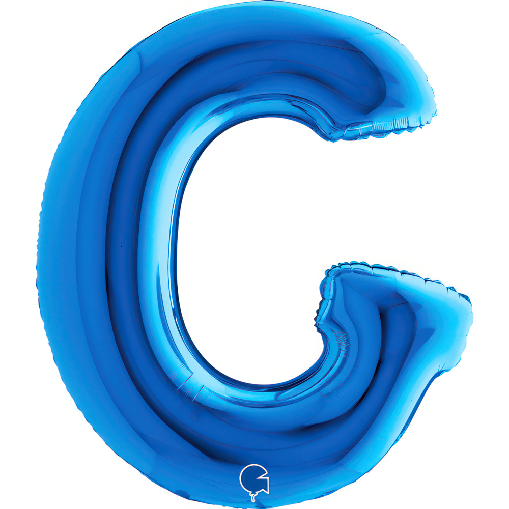 Letter G Blue Single Pack 40"