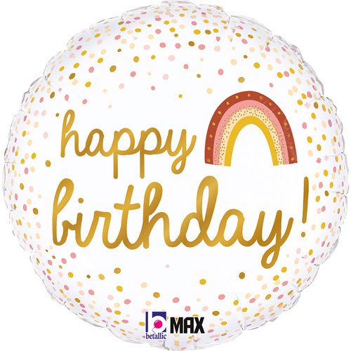 18"  c BOHO BIRTHDAY