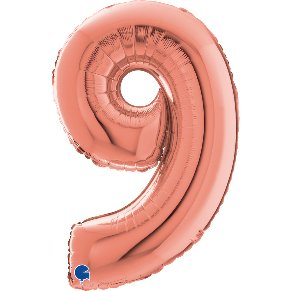 Number 9  Rose Gold 26" Single Pack
