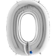 Letter O Silver 26" Single Pack